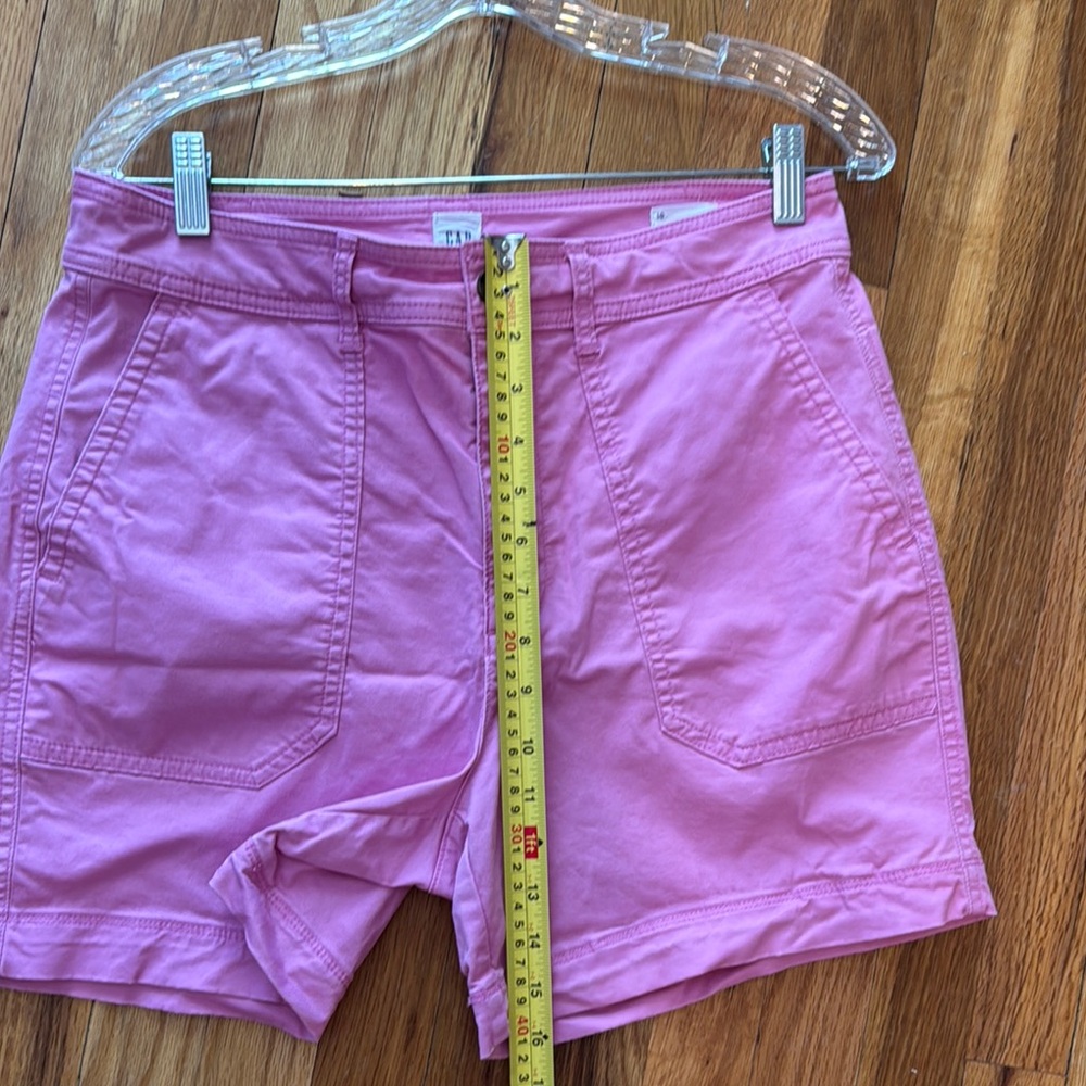 GAP Pink girlfriend Khaki Women's Shorts, Sz 10 - Picture 9 of 10